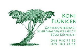 Logo - Flükiger Gartenbau – Küsnacht ZH