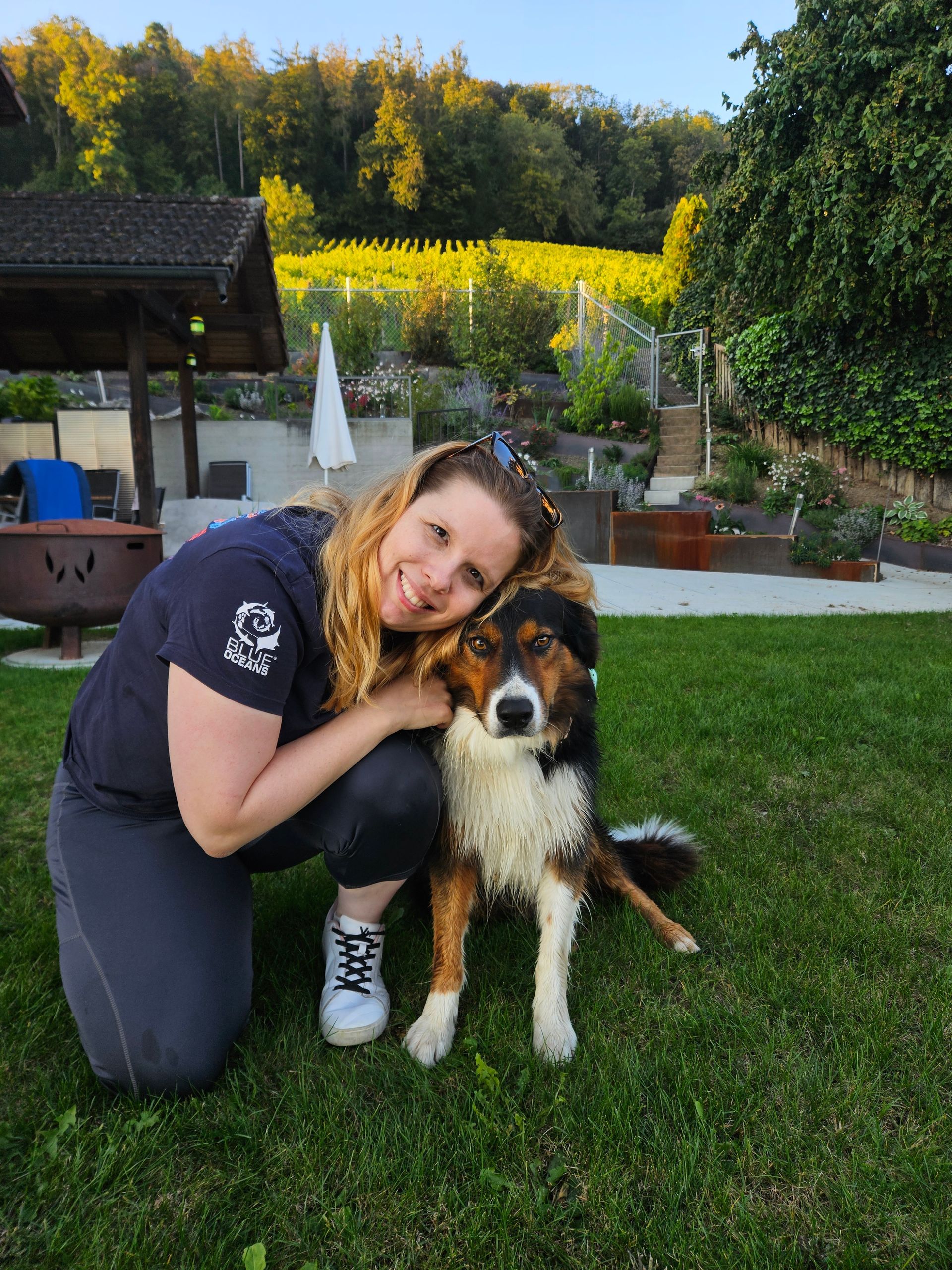 Jasmin Haug und Hund