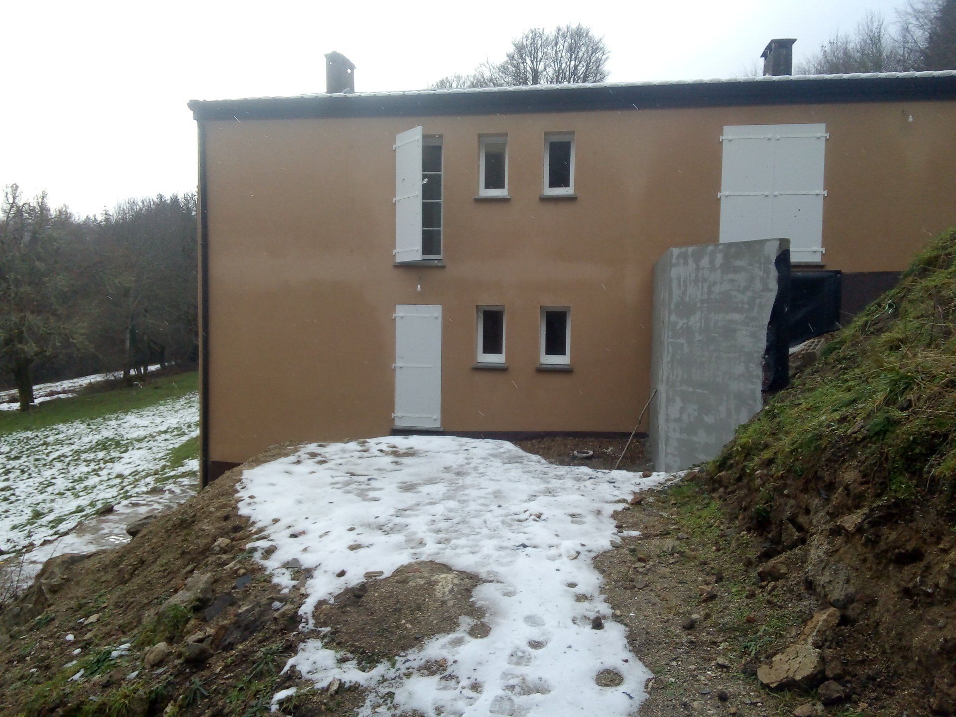 maçonnerie - bras de la machine