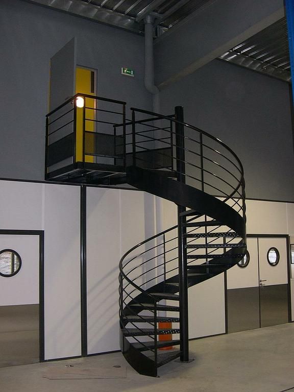 escalier metallique