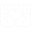 mains jointes et coeur