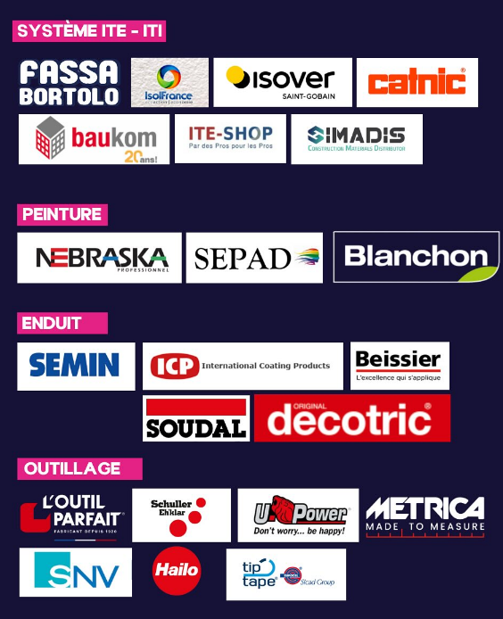 Logos des partenaires.