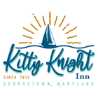 A logo for the kitty knight inn in georgetown maryland