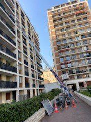 déménagement avec monte-charge