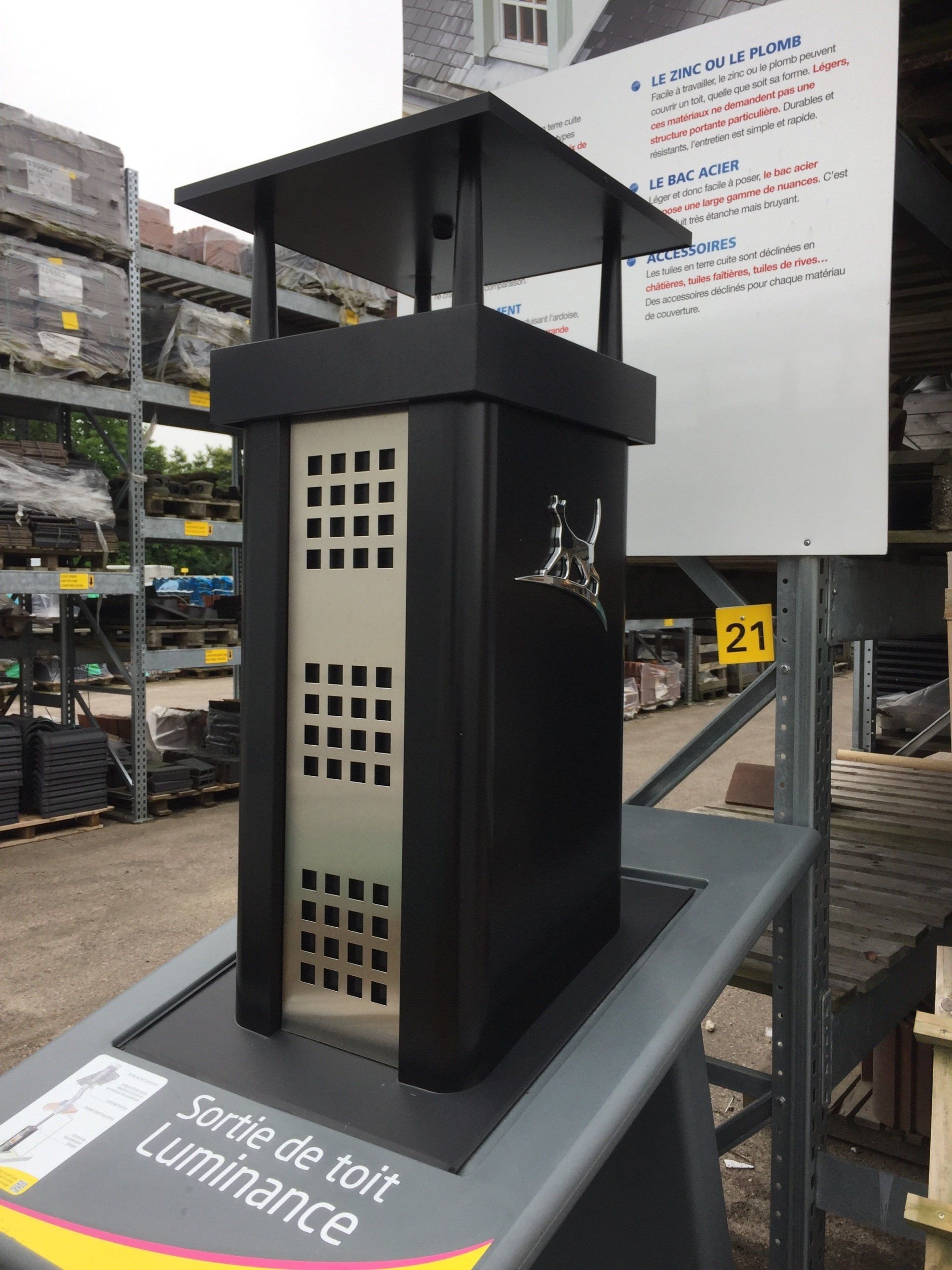 Pose de cheminée Poujoulat