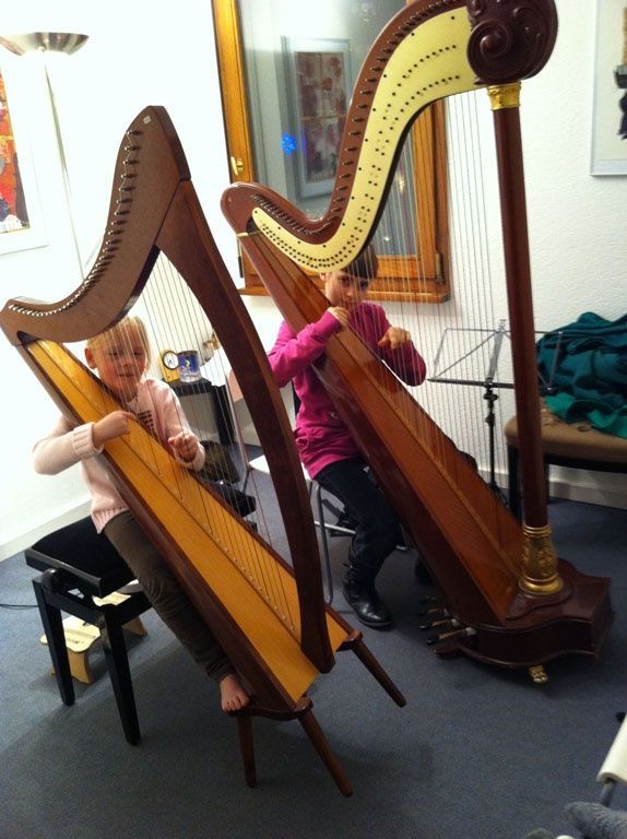 Cours d'instruments - Harpes - Croqu'Notes - Versoix