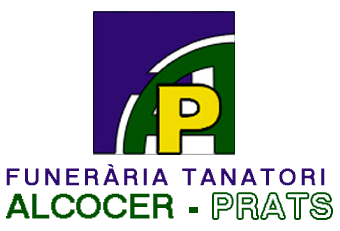 A logo for funeraria tanatoria alcocer prats