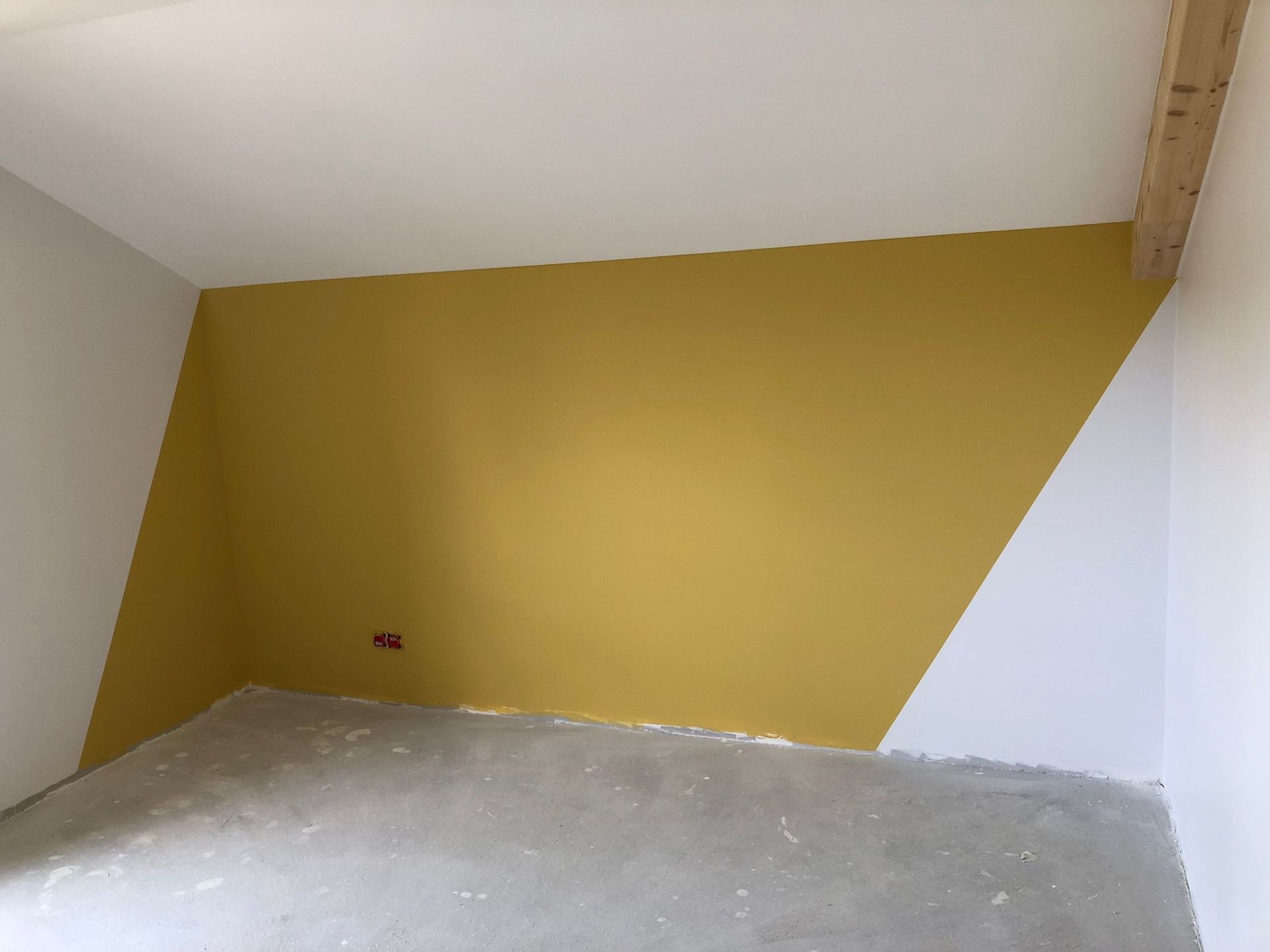 mur de peinture - Yuksel Rénovation