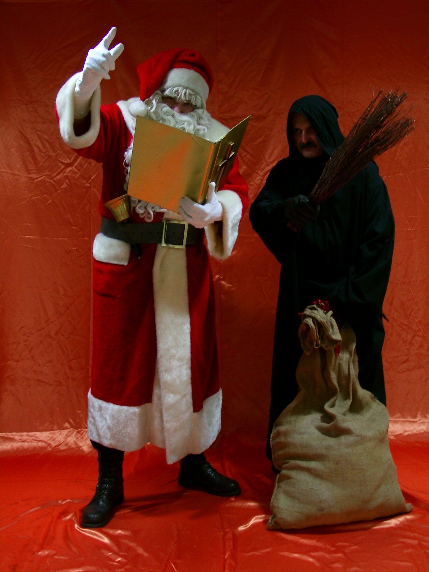 Nikolaus und Knecht Ruprecht