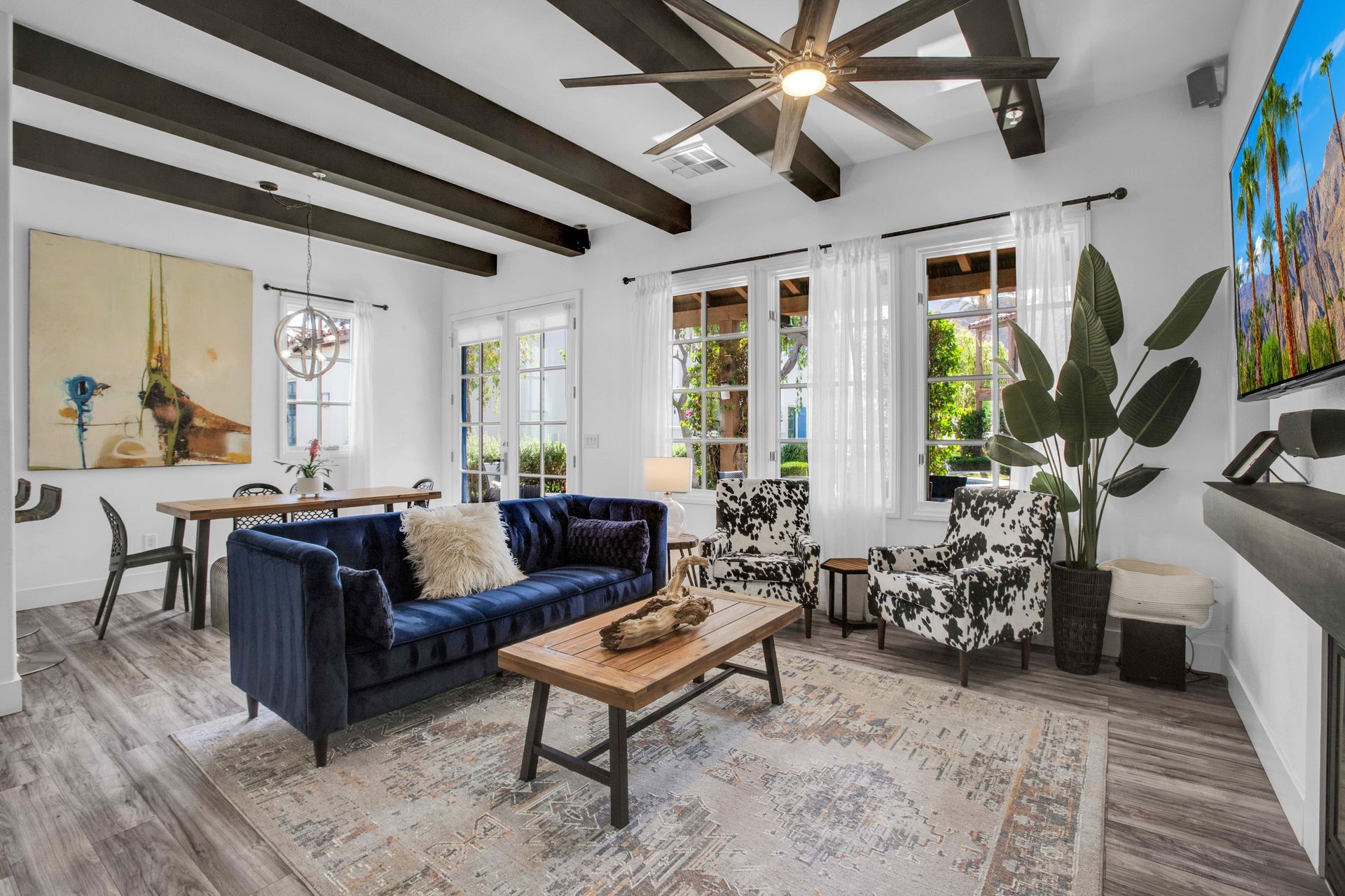 Legacy Villas unit A Living Room