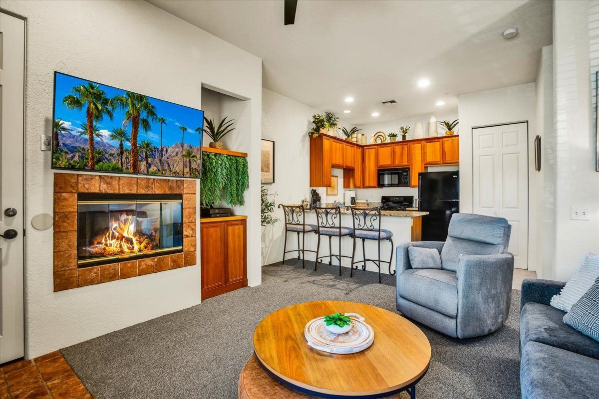 Casita Las Rosas Living Room