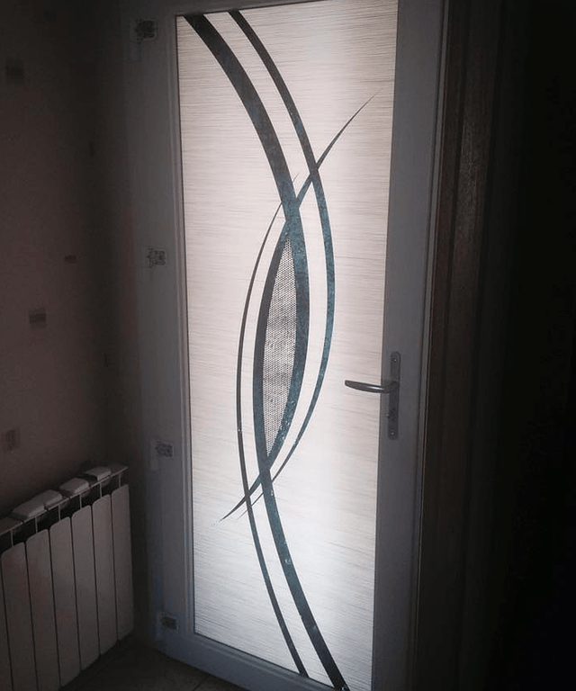 Porte d'entrée design