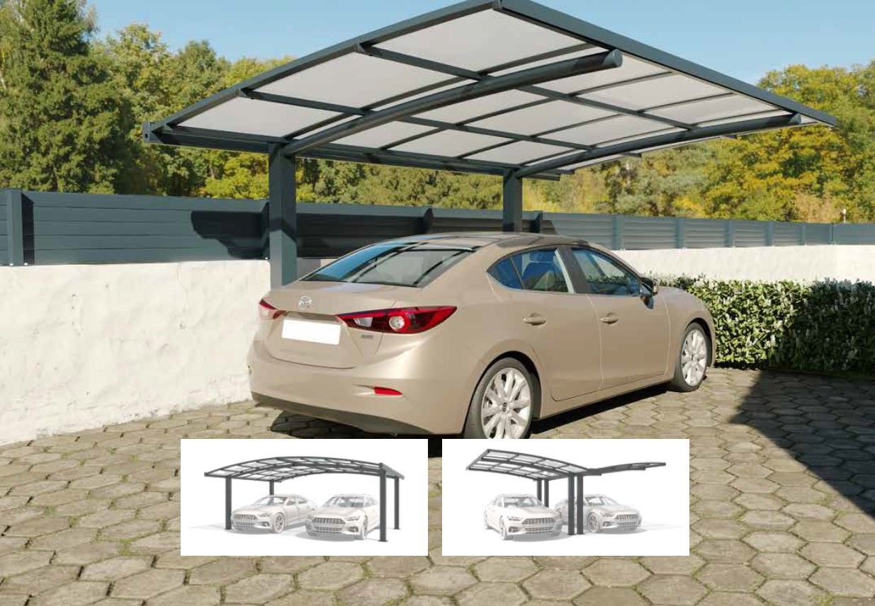 Carport pour voiture extérieur