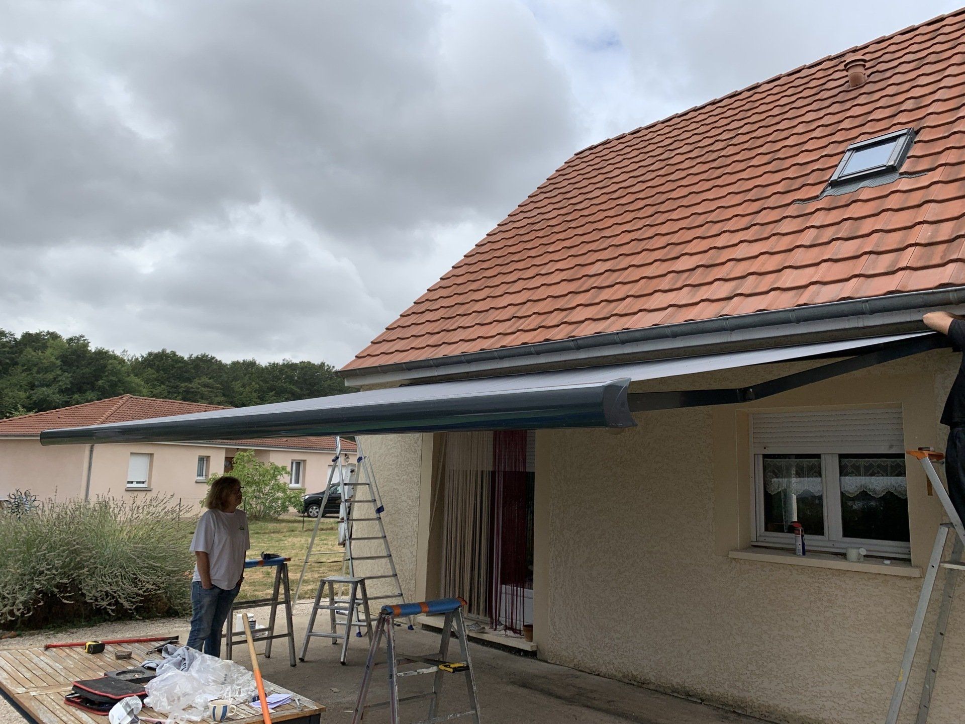 Store banne extérieur