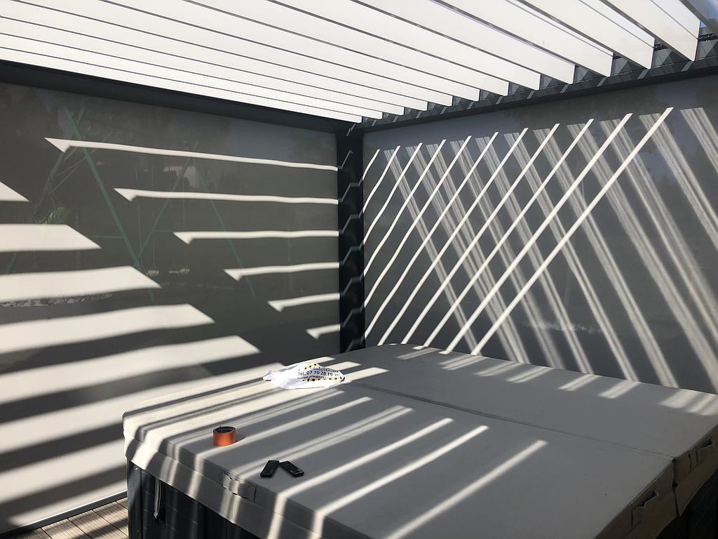 Pergola bioclimatique