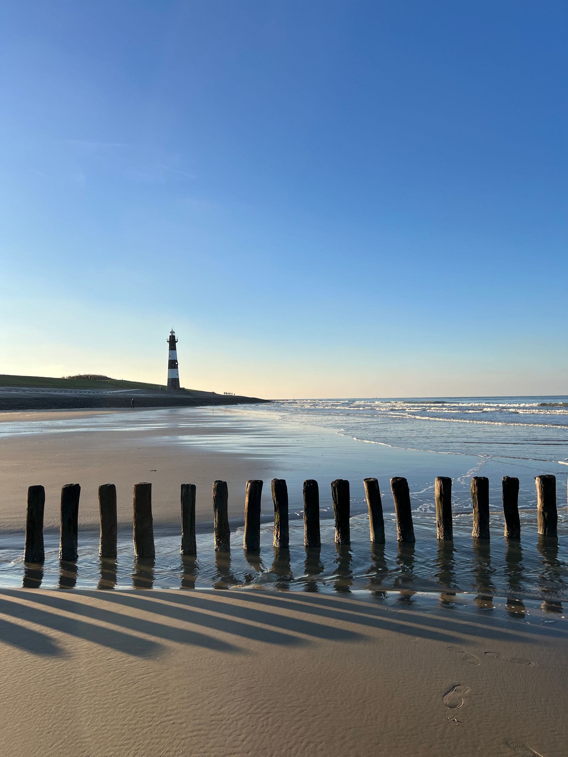 Foto van vuurtoren in zeeland