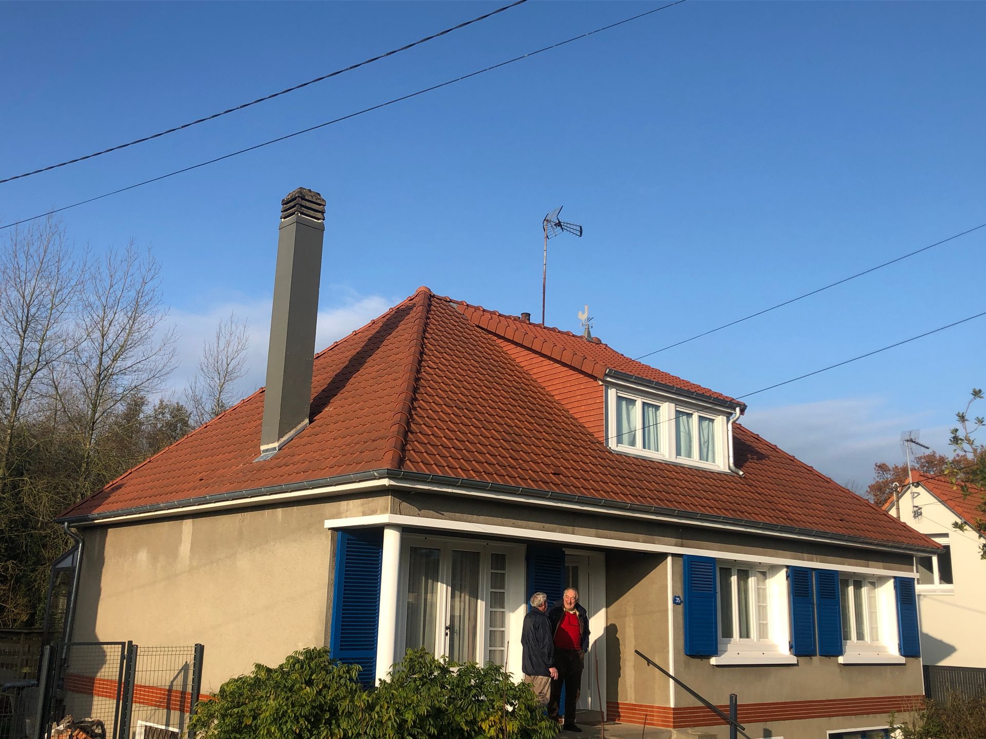 Couverture toute neuve suite à une rénovation