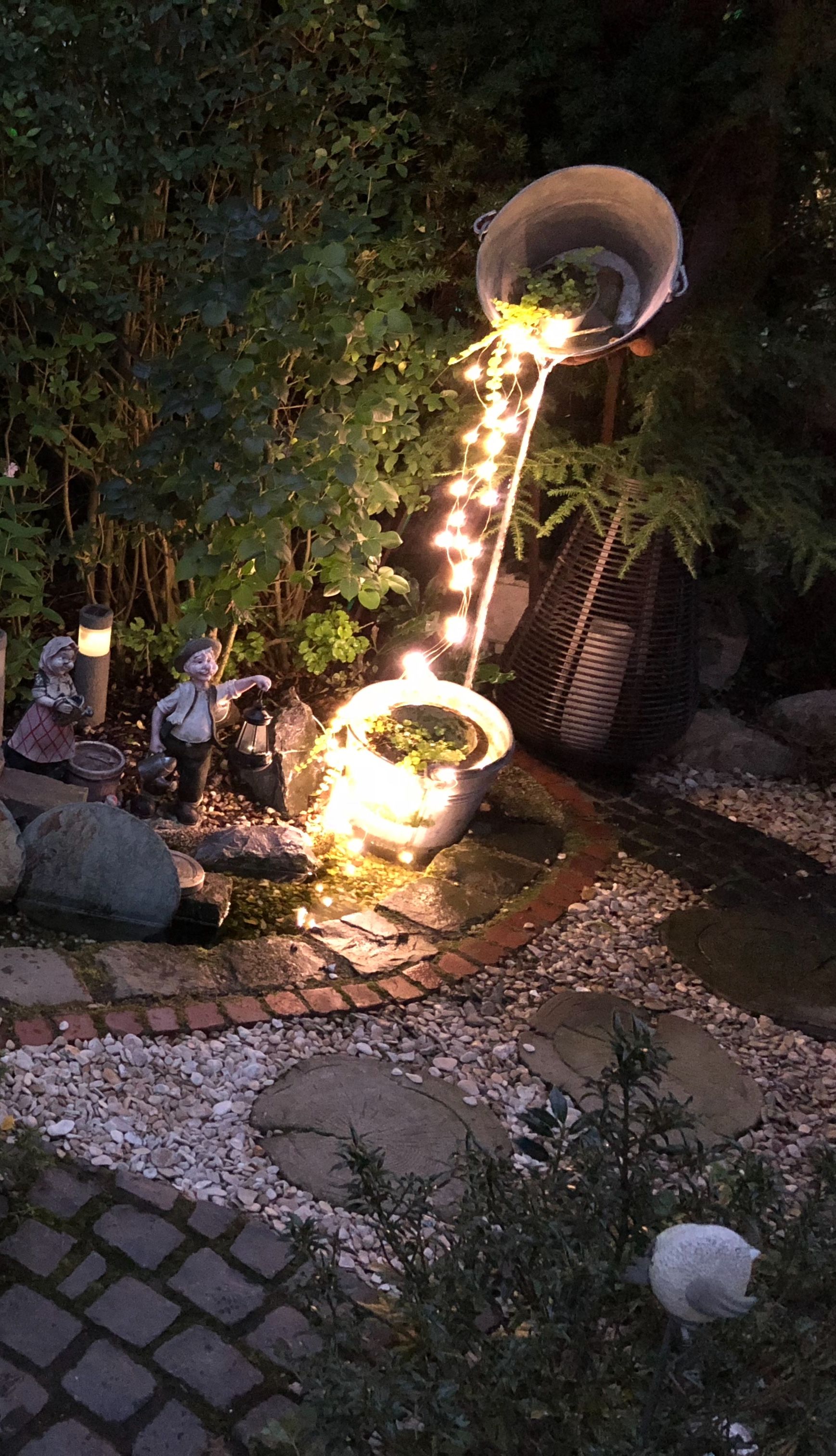 Dekoelemente im Garten