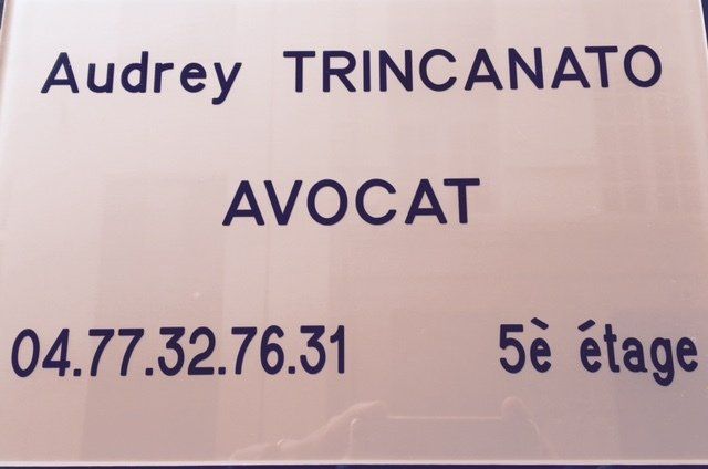 Cabinet d'avocat Audrey Trincanato à Saint-Etienne dans la Loire
