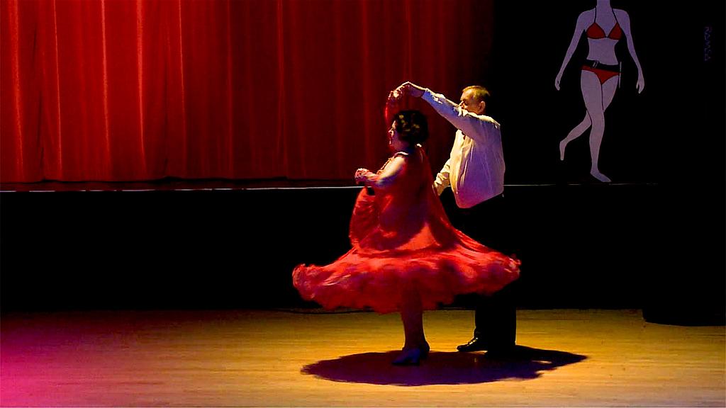 Démonstration de danse