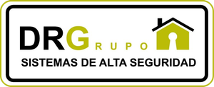 A logo for a company called drg grupo sistemas de alta seguridad