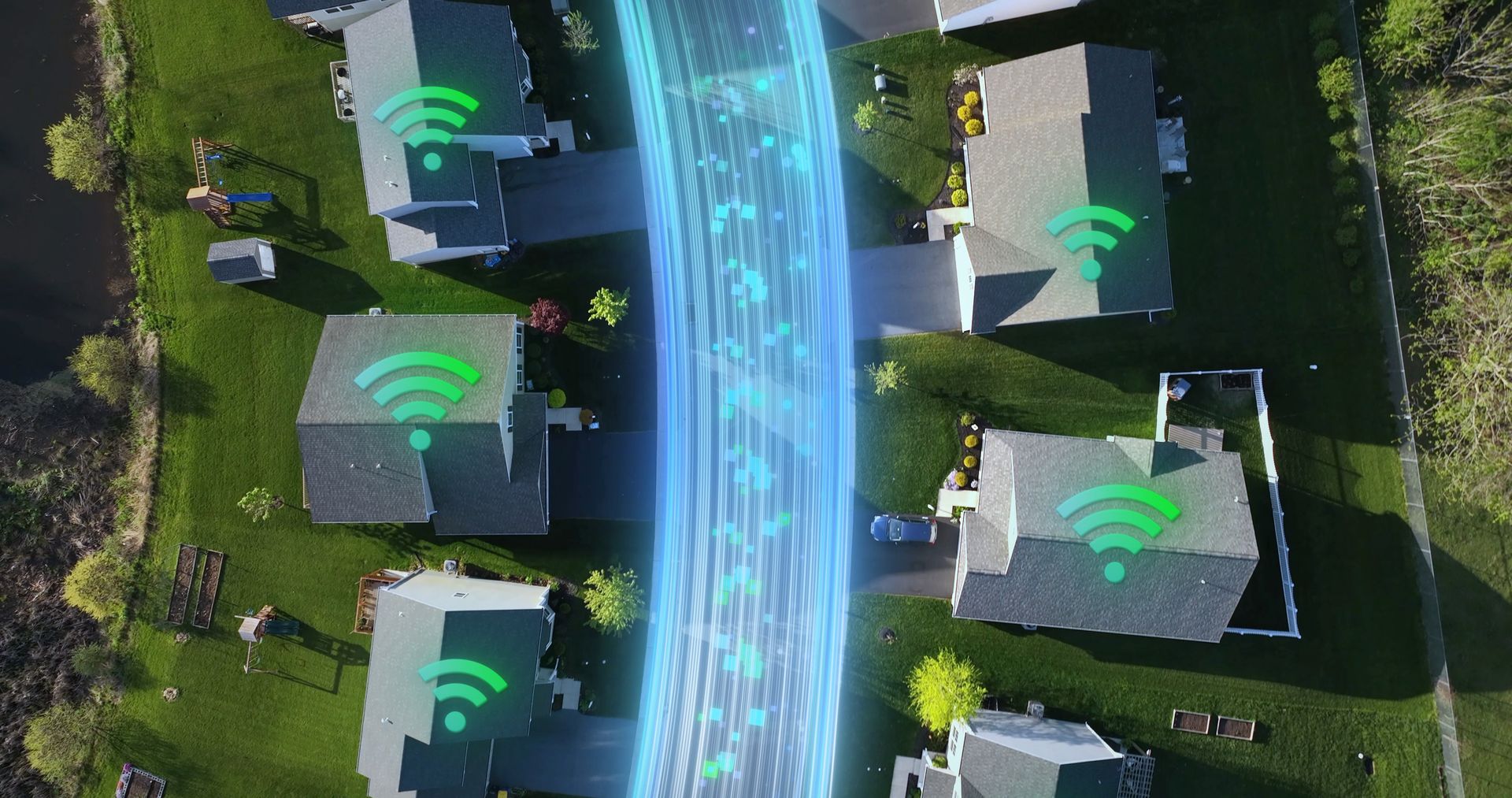 Réseau fibre en souterrain