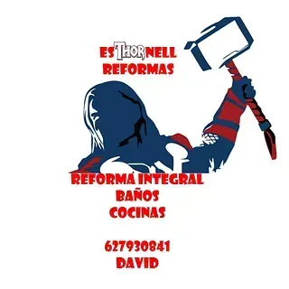 A logo for thornell reforma integral banos cocinas