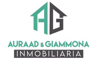A logo for auraad & giammona inmobiliaria