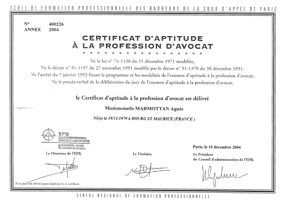 CAPA de Maître MARMOTTAN