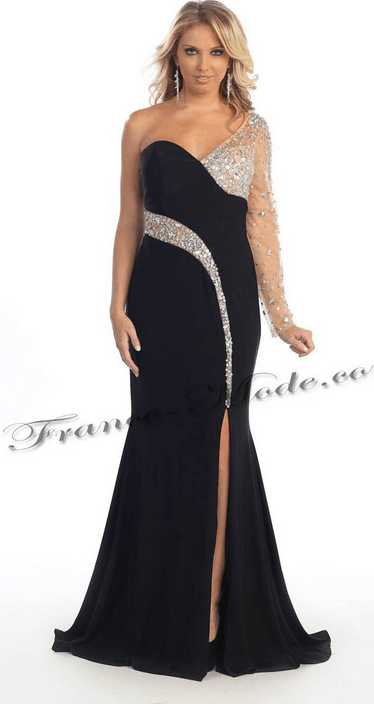 Robe de soirée élégance - modèle bustier