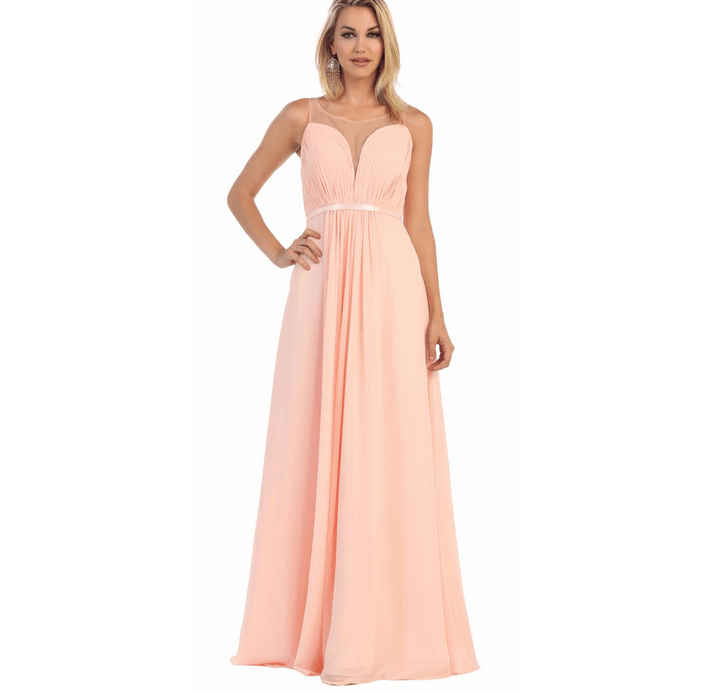 Robe bustier - couleur bisque