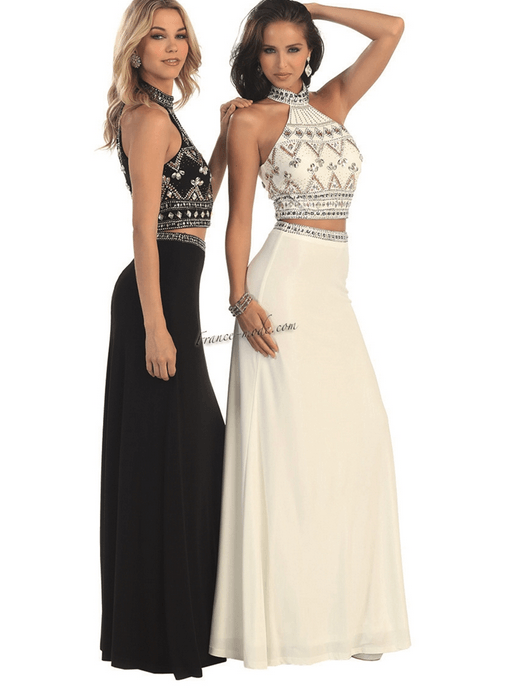 Robe de soirée - blanche ou noire