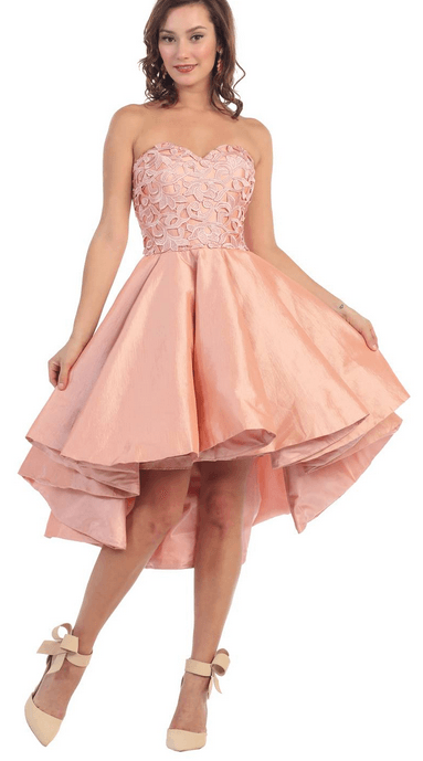 Robe bustier volumineuse - coquille d'oeuf