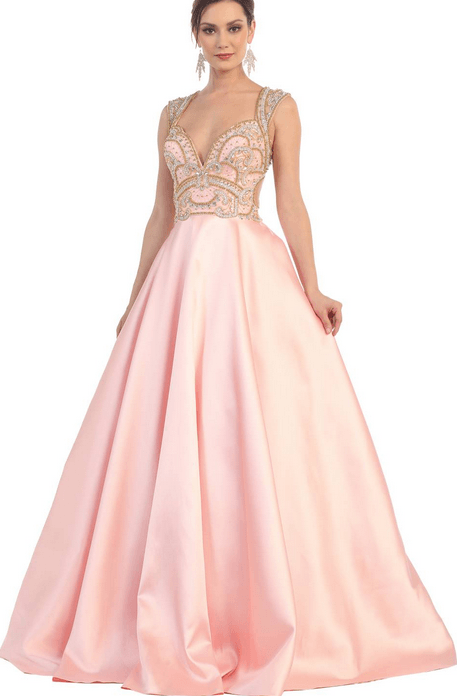 Robe de princesse rose
