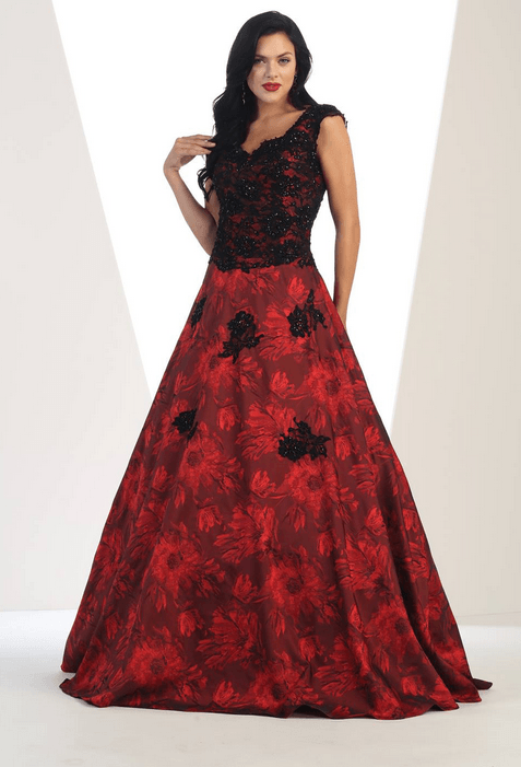 Robe de soirée - inspiration hispanique