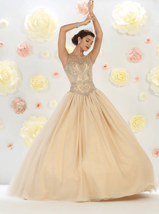 Robe de princesse - couleur vanille