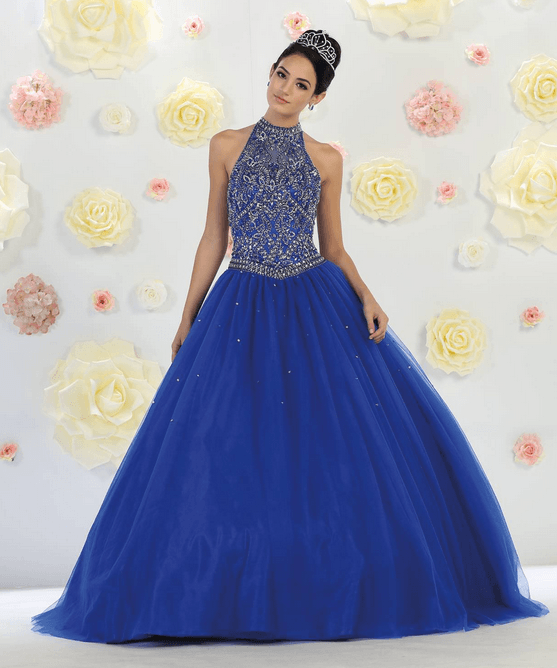Robe de princesse - bleu safre