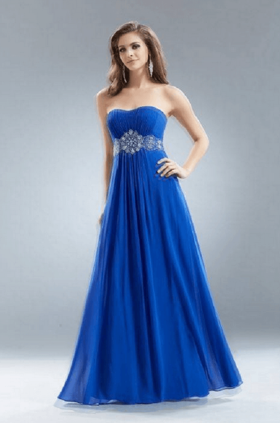 Robe bleue