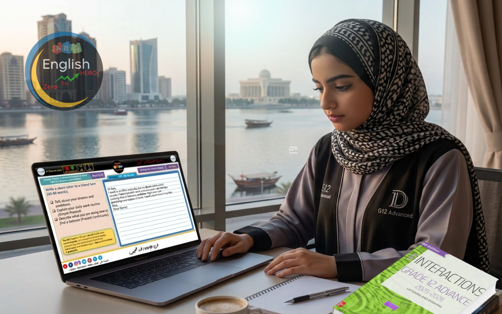 برنامج English ZERO TO HERO لتأهيل اللغة الإنجليزية لطلاب المنهج الوزاري الإماراتي