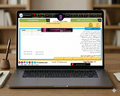 بنك الأسئلة الرقمي والتدريبات التعليمية لطلاب برنامج نجوم الثانوية للصفوف (9–11)