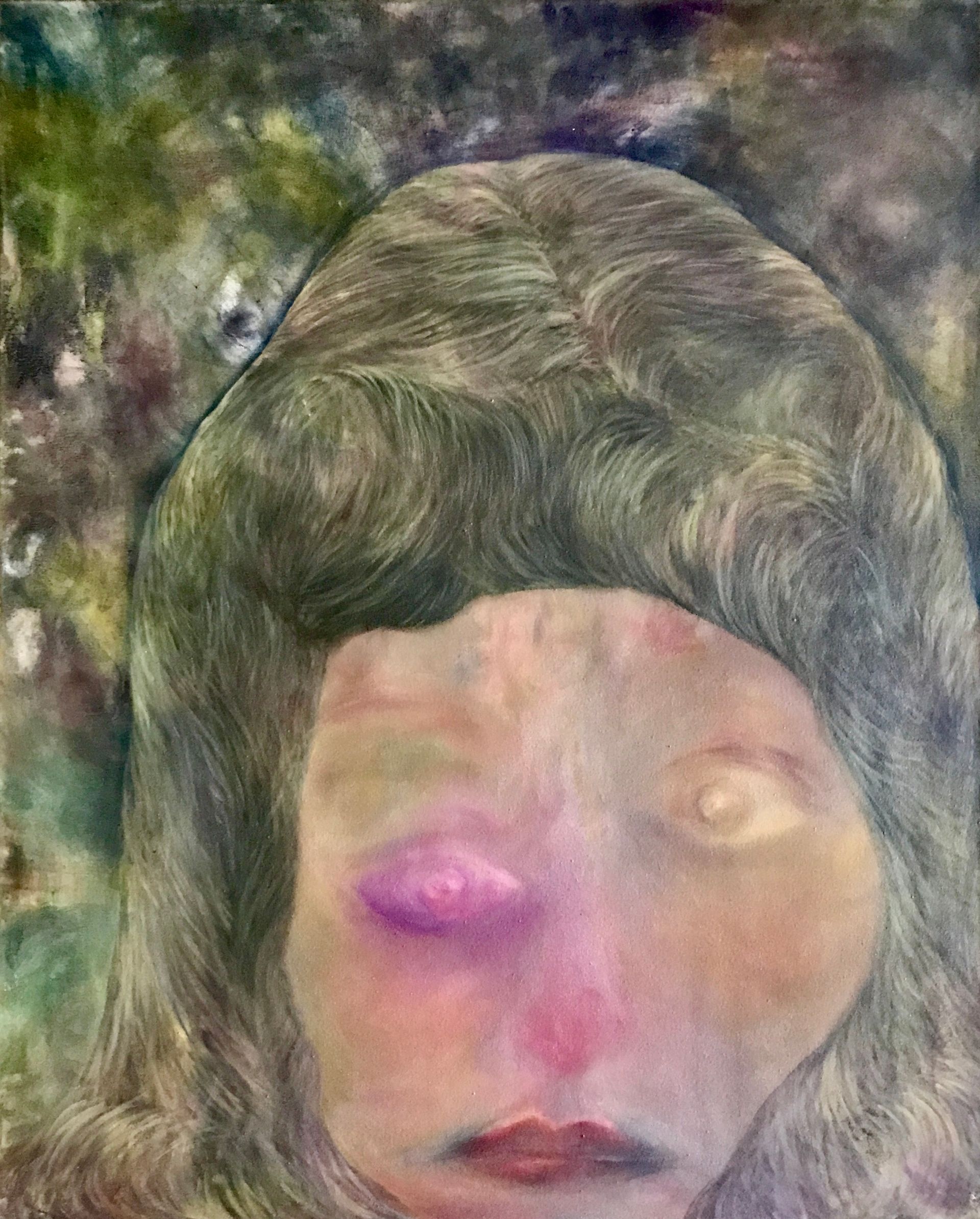 O.T.  Ölfarbe auf Leinwand, 60x50cm, 1994