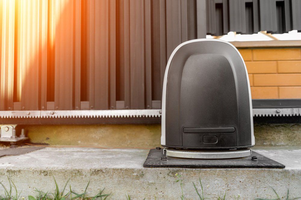 Moteur d'un portail coulissant automatisé