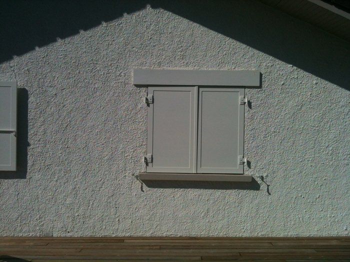 Volets battants bieges