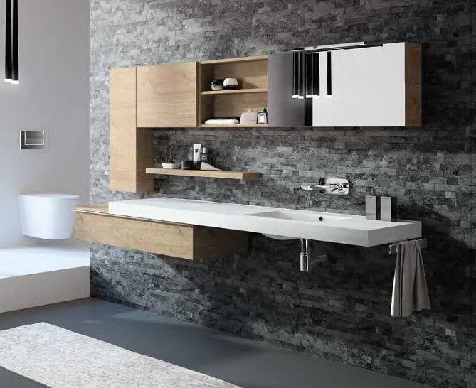 Salle de bains, plan vasque extenso