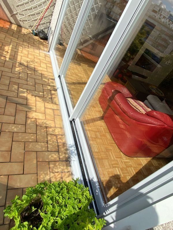 Extension vitrée étanche