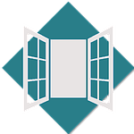 Icône d'une fenêtre ouverte