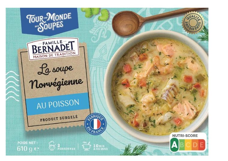 Tour du Monde des Soupes La Soupe Norvégienne au poisson.