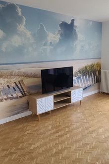 pose de papier panoramique