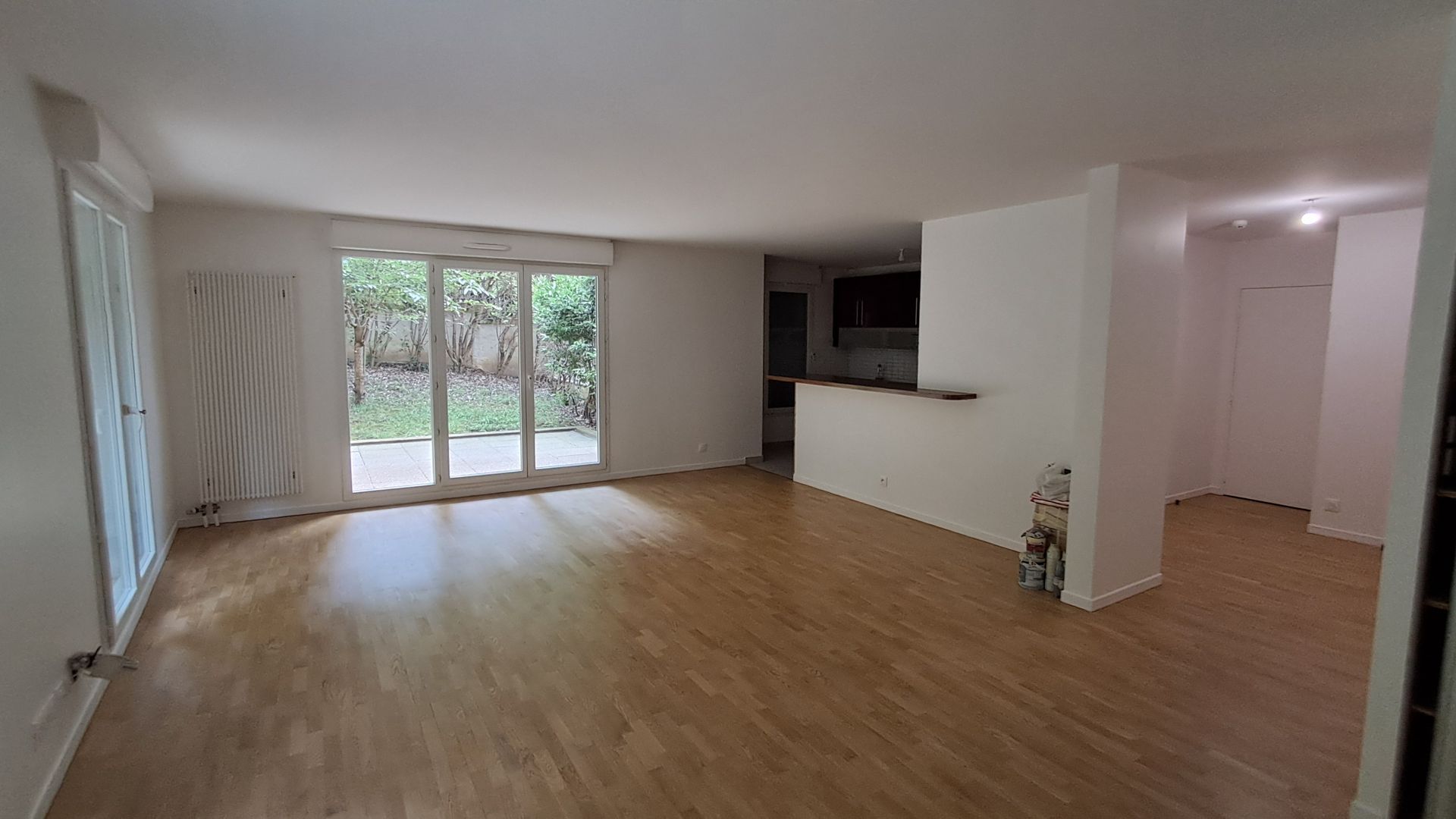 Travaux de revêtement de sol en parquet