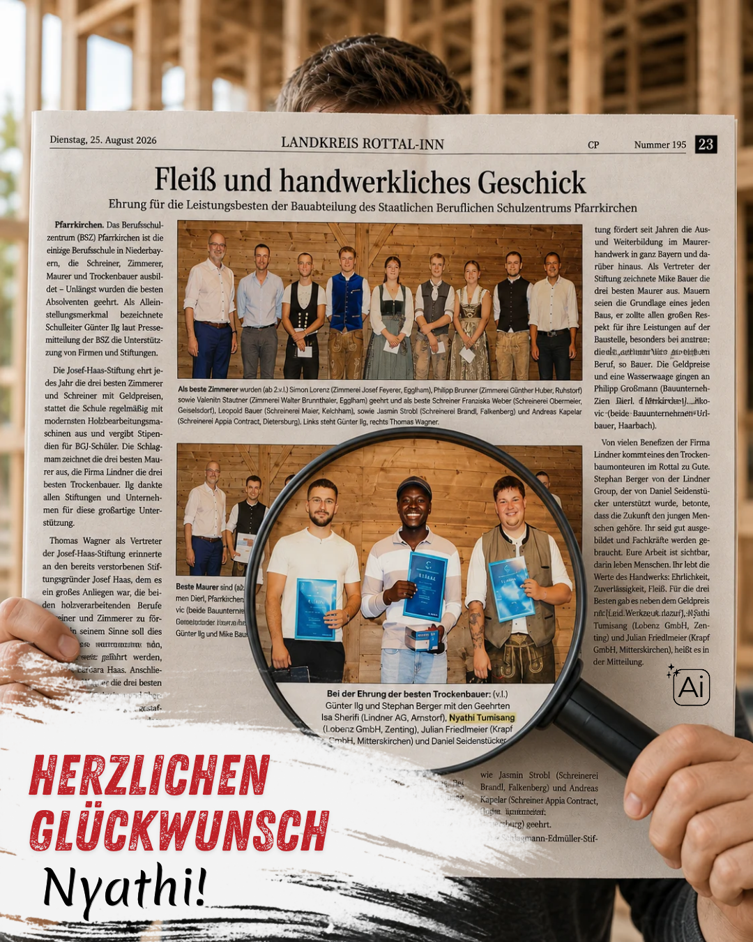 Beitrag Nyathi von Trockenbau Lobenz GmbH & Co. KG